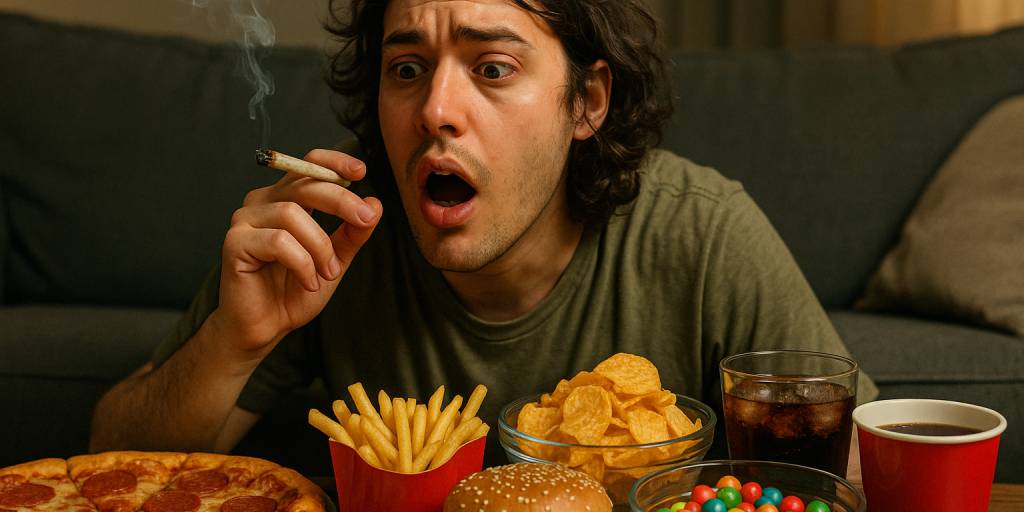 Why does weed cause the munchies?